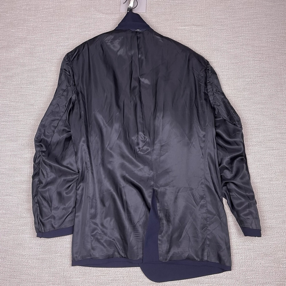 Brooks Brothers 346 Blazer Sports Coat 43R Mens Wool Navy VGUC - Picture 5 of 9